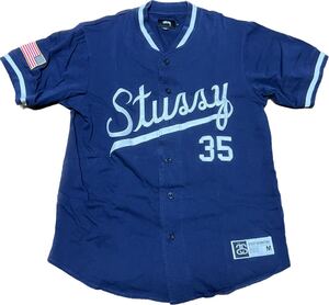 stussy shirt baseball 35th jersey ユニフォーム ベースボールシャツ 35周年 tシャツ シャツ
