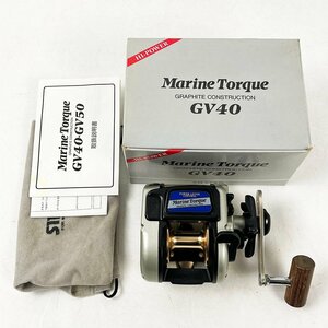 SILSTAR Marine Torque GV40 手動リール 船釣りリール◆釣具 [N7213]