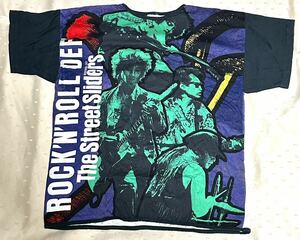 【送料無料】80s Vintage T-Shirt / THE STREET SLIDERS ザ・ストリートスライダーズ ROCK'N'ROLL DEF' 1987-1988 Tシャツ