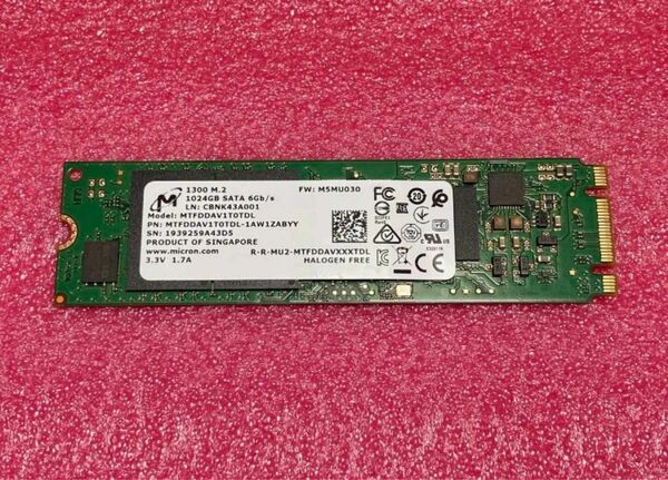 Micron M.2 2280 1TB SSD SATA