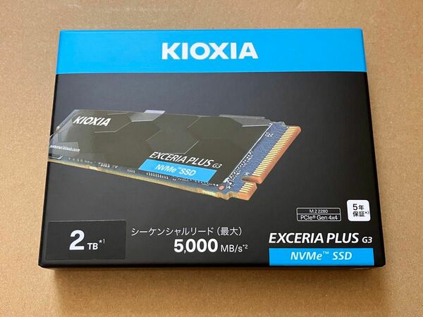 キオクシア G3 2TB M.2 PCIe4.0 SSD