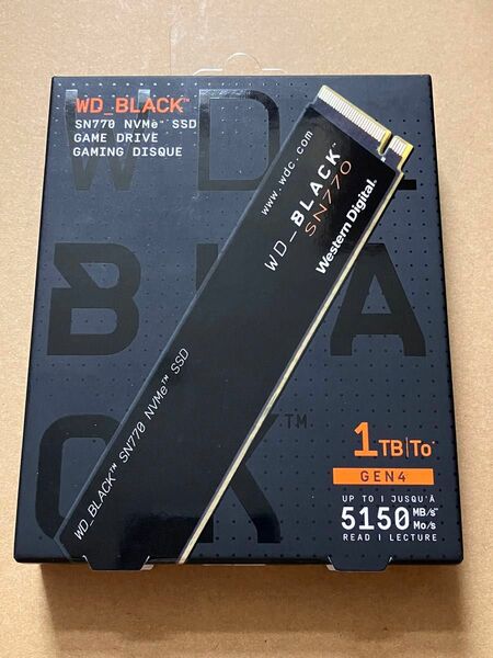 WD Black 1TB NVMe SSD M.2