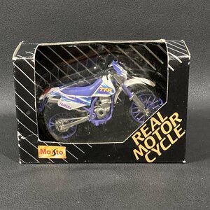 Maisto 1/18 REAL MOTOR CYCLE　YAMAHA TT-R　マイスト リアルモーターサイクル ダイキャスト　ミニカー バイク オートバイ