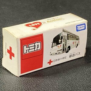 トミカ　日本赤十字社 献血バス　ミニカー