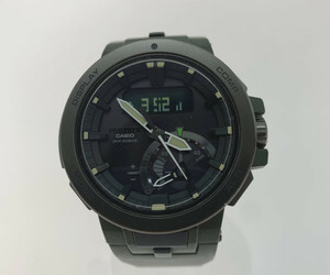 ** CASIO Casio wristwatch PRW-7000 a little scratch . dirt equipped 