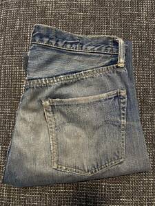 ビンテージ　オリジナル　リーバイス　Levi's 501xx 皮パッチ　50s vintage BIGE ギャラ入り　ヴィンテージ　506 507 557 片面　47 