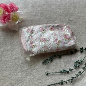  new goods ero pretty pretty pouch make-up pouch floral print case miscellaneous goods writing brush box 