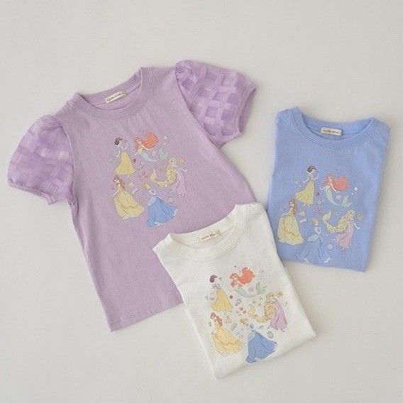 プリンセスシャツ　3枚セット 半袖Tシャツ