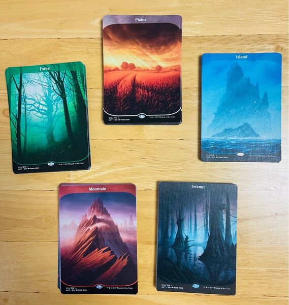 MTG Unstable 基本土地 まとめ売り