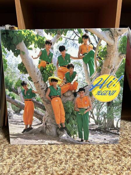 【 LPレコード】光GENJI/Hi! 再生確認済み