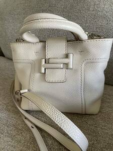 TOD'S Tod's double T bag Mini 2WEY handbag shoulder bag 