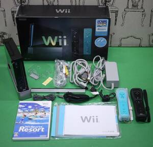 Wii （ウィー） クロ [Wiiリモコンプラス同梱］