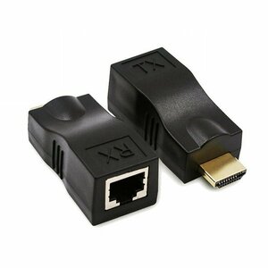 4K2K対応 HDMI延長器 HDMI信号を30mまで延長可 HDMI2.0 HDTV 1080p/4K対応 電源不要 配線簡単 ディスプレイ配置を自由に HDMIRP4K30M