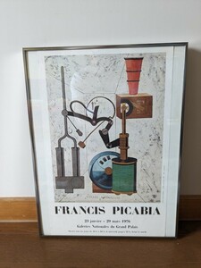 FRANCIS PICABIA Francis *pi mold a Rav pare-doshurure Alice m machine. era poster Vintage display collection 