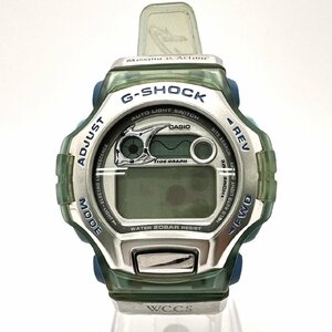 1円スタート CASIO カシオ G-ショック G-SHOCK DWM-100WC クォーツ サンゴ礁保護協会 デジタル スケルトン メンズ 腕時計 動作未確認