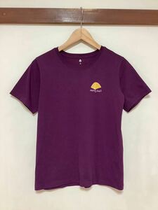 め1374 mont-bell モンベル メッシュ半袖Tシャツ レディース M パープル ドライ 速乾 キャンプ道具 アウトドア 