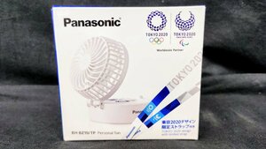 Y592 unused goods Panasonic limitated model handy fan Mini USB small size desk electric fan mobile battery portable compact BH-BZ10 /TP