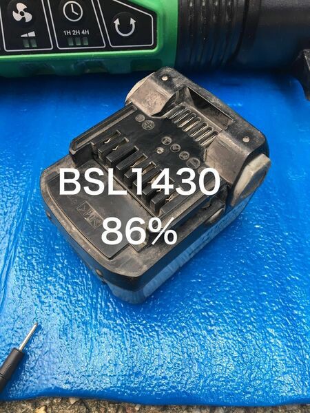 HITACHI 日立工機　 リチウムイオンバッテリー　BSL1430 約86% ⑧