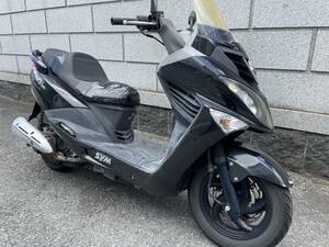 初夏セール開催　　SYM RV125i 　インジェクション車　書類、鍵付き　検）マジェスティ１２５　RV125EFI　アトランティック１２５