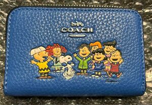 COACH スヌーピー PEANUTS コラボ コインケース カードケース