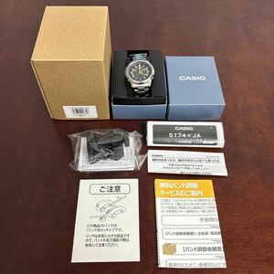 ① 未使用品 CASIO カシオ LINEAGE リニエージ LIW-610TDS-1A2J 腕時計 ソーラー電波時計