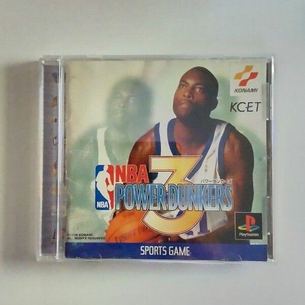 PS1ソフトNBA POWER DUNKERS 3 