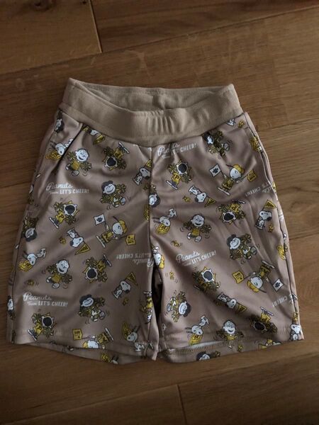 スヌーピー ハーフパンツ ショートパンツ PEANUTS uvカット 吸水速乾 新品タグ付き 新品未使用品 半ズボン 110cm