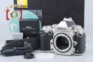 【中古】Nikon ニコン Df シルバー デジタル一眼レフカメラ シャッター回数僅少 元箱付き