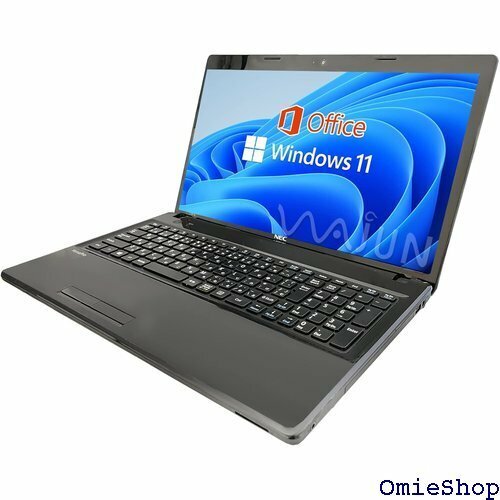 整備済み品 NEC ノートPC VF-N / 15.6 DMI/DVD-RW / 8GB / 256GB SSD 485