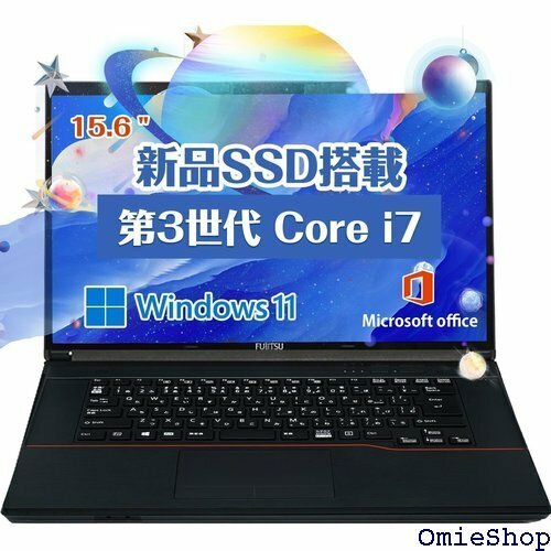 整備済み品 富士通 ノートパソコン/■第三世代Core ice・Win11 Pro i7/16GB/SSD1TB 958