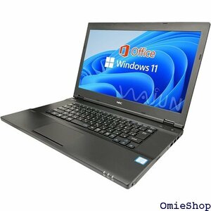 整備済み品 NEC ノートPC VX-U / 15.6 h/HDMI/DVD / 8GB / 128GB SSD 990