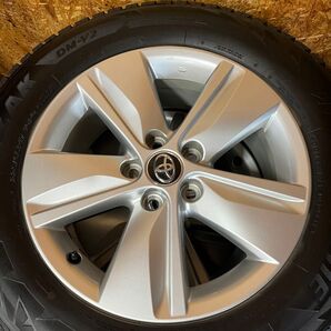 トヨタ 60ハリアー純正ホイールブリヂストン18年製スノータイヤ