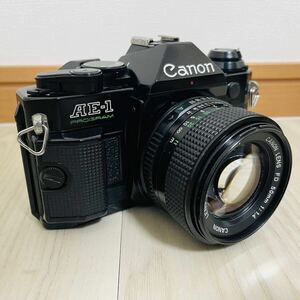 キヤノン Canon AE-1 PROGRAM FD 50mm F1.4 フィルムカメラ レンズセット　一眼レフ