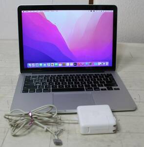 Apple MacBookPro foreign model A1502 Core i5 2.7GHz 8GB SSD 251GB 13.3 -inch 2015 with translation [W63]