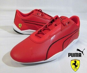 F水06165未使用▼ プーマ × フェラーリ R-CAT マキナ 【 30㎝ 】 PUMA × Ferrari ドライビング スニーカー シューズ レッド系