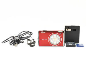 【良品】 ニコン Nikon クールピクス COOLPIX S640 プライムレッド コンパクトデジタルカメラ #2150479