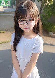 A4サイズ[B8193z] 実写風AIイラスト 超写実絵画風 美女 美少女 美人 グラビア 可愛い セクシー 童顔 巨乳 貧乳 匿名取引