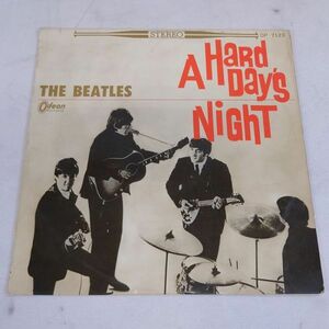 【赤盤】THE BEATLES ビートルズ A Hard Day's Night ビートルズがやって来る ヤァ！ヤァ！ヤァ！【中古】