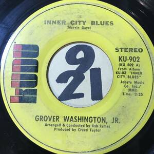 試聴 GROVER WASHINGTON JR. INNER CITY BLUES / AIN’T NO SUNSHINE 両面VG+ SOUNDS VG++