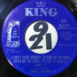  audition JAMES BROWN I DON*T WANT NOBODY TO GIVE ME NOTHING PT1 PT2 both sides NM