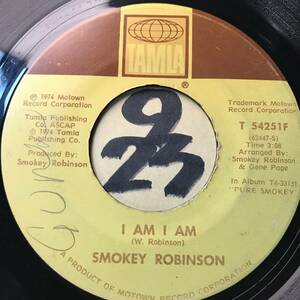 試聴 SMOKEY ROBINSON I AM I AM VG++ SOUNDS EX 