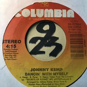 試聴 JOHNNY KEMP DANCIN’ WITH MYSELF 両面VG++ SOUNDS EX