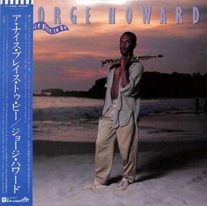 A00556106/LP/ジョージ・ハワード(GEORGE HOWARD)「A Nice Place To Be (1987年・P-13466・ソウルジャズ・クールジャズ)」