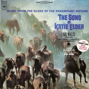 A00550075/LP/エルマー・バーンスタイン「The Sons Of Katie Elder：OST (LAALP-001・サントラ「エルダー兄弟(1965)」)」