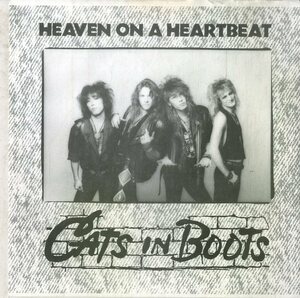C00183050/ソノシート/CATS IN BOOTS (大橋隆志・聖飢魔II)「Heaven On A Heartbeat (1988年・E-8216・ハードロック・グラムロック)」