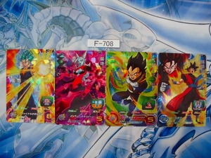 【ドラゴンボールヒーローズ】Ｐ孫悟空：ゼノ/べジータ：ゼノ/ベジット／魔神トワ UMX-01、02、03、04 【即決】Ｆ708