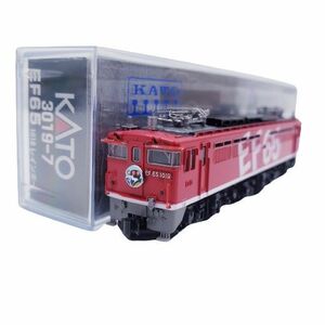 ▲【KATO/カトー】鉄道模型 3019-7 EF65 1019 レインボー N-GAUGE/エヌゲージ 模型列車 コレクション ケース付き★