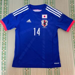 サッカー日本代表ユニフォーム JFA #14番　青山 ユニフォーム