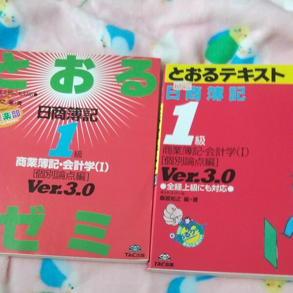  日商簿記１級とおるゼミ商業簿記・会計学　Ｖｅｒ．３．０　１ （第３版） ＴＡＣクリエイティブ室／編 セット