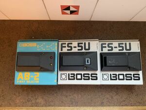 BOSS FS-5U×2点&AB-2 セレクター ボス フットスイッチ エフェクター SELECTER